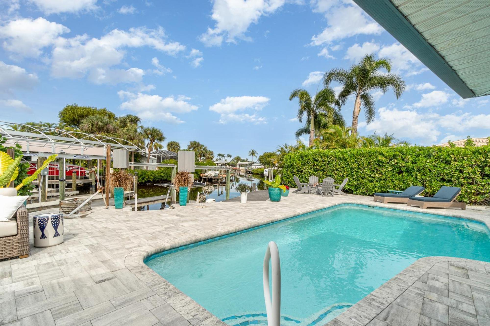 Sailboat Access - Under 15 Min From Fort Myers Beach - Fire Pit And Heated Pool - Villa Canalview Cove ภายนอก รูปภาพ