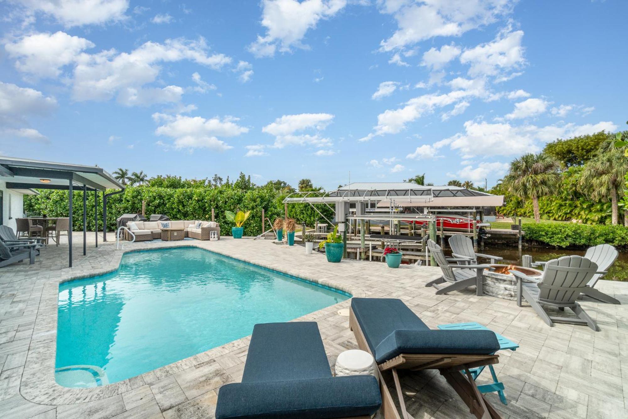 Sailboat Access - Under 15 Min From Fort Myers Beach - Fire Pit And Heated Pool - Villa Canalview Cove ภายนอก รูปภาพ